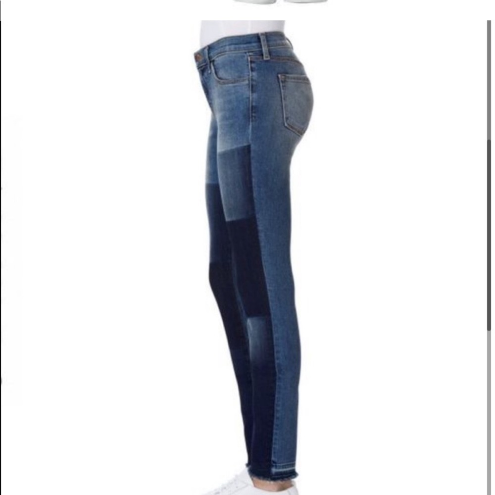 Jbrand mid rise skinny jeans in reunion - Picture 3 of 3